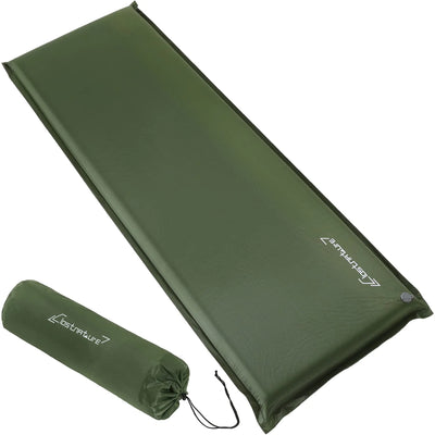 Clostnature Self-Inflating Sleeping Pad – Lightweight Camping Mattress with Foam for Backpacking