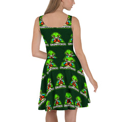 Grumpyfrog Holdings Skater Dress – Flared Fit, Soft Elastic Fabric, UPF 50+