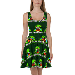 Grumpyfrog Holdings Skater Dress – Flared Fit, Soft Elastic Fabric, UPF 50+