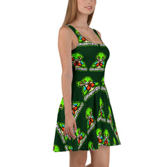 Grumpyfrog Holdings Skater Dress – Flared Fit, Soft Elastic Fabric, UPF 50+