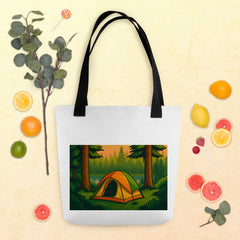 Grumpyfrog Holdings Tote Bag – Durable All-Over Print Carryall with Cotton Straps