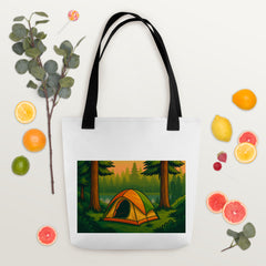 Grumpyfrog Holdings Tote Bag – Durable All-Over Print Carryall with Cotton Straps