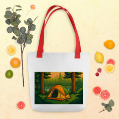 Grumpyfrog Holdings Tote Bag – Durable All-Over Print Carryall with Cotton Straps