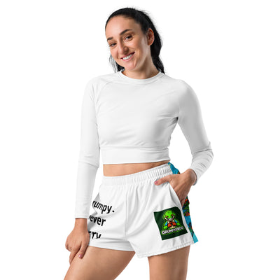 All-Over Print Unisex Athletic Shorts – Quick Dry, Recycled, Versatile Activewear