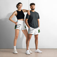 All-Over Print Unisex Athletic Shorts – Quick Dry, Recycled, Versatile Activewear