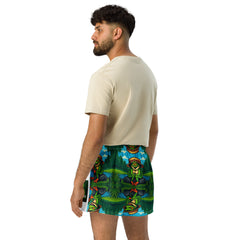 All-Over Print Unisex Athletic Shorts – Quick Dry, Recycled, Versatile Activewear