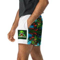 All-Over Print Unisex Athletic Shorts – Quick Dry, Recycled, Versatile Activewear