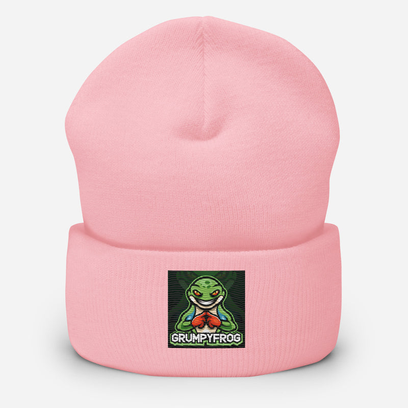 Grumpyfrog Holdings Cuffed Beanie – Warm Knit Hat, Unisex Winter Cold-Weather Essential
