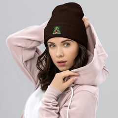 Grumpyfrog Holdings Cuffed Beanie – Warm Knit Hat, Unisex Winter Cold-Weather Essential