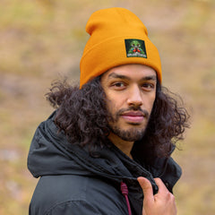 Grumpyfrog Holdings Cuffed Beanie – Warm Knit Hat, Unisex Winter Cold-Weather Essential