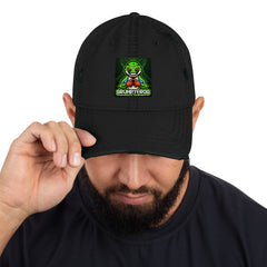 Grumpyfrog Holdings Distressed Dad Hat – Vintage Adjustable Cotton Baseball Cap for Men & Women