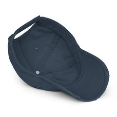 Grumpyfrog Holdings Distressed Dad Hat – Vintage Adjustable Cotton Baseball Cap for Men & Women