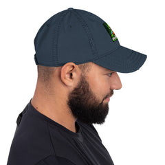 Grumpyfrog Holdings Distressed Dad Hat – Vintage Adjustable Cotton Baseball Cap for Men & Women