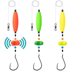 Catfish Float Rigs with Circle Hooks | Pre-Rigged Santee Rig Catfishing Tackle for Big Catfish