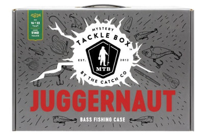 Catch Co Mystery Tackle Box Juggernaut – Freshwater Bass Fishing Kit with Exclusive Lures