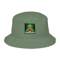 Grumpyfrog Holdings Organic Cotton Bucket Hat – Eco-Friendly Summer Sun Hat Unisex