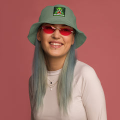 Grumpyfrog Holdings Organic Cotton Bucket Hat – Eco-Friendly Summer Sun Hat Unisex