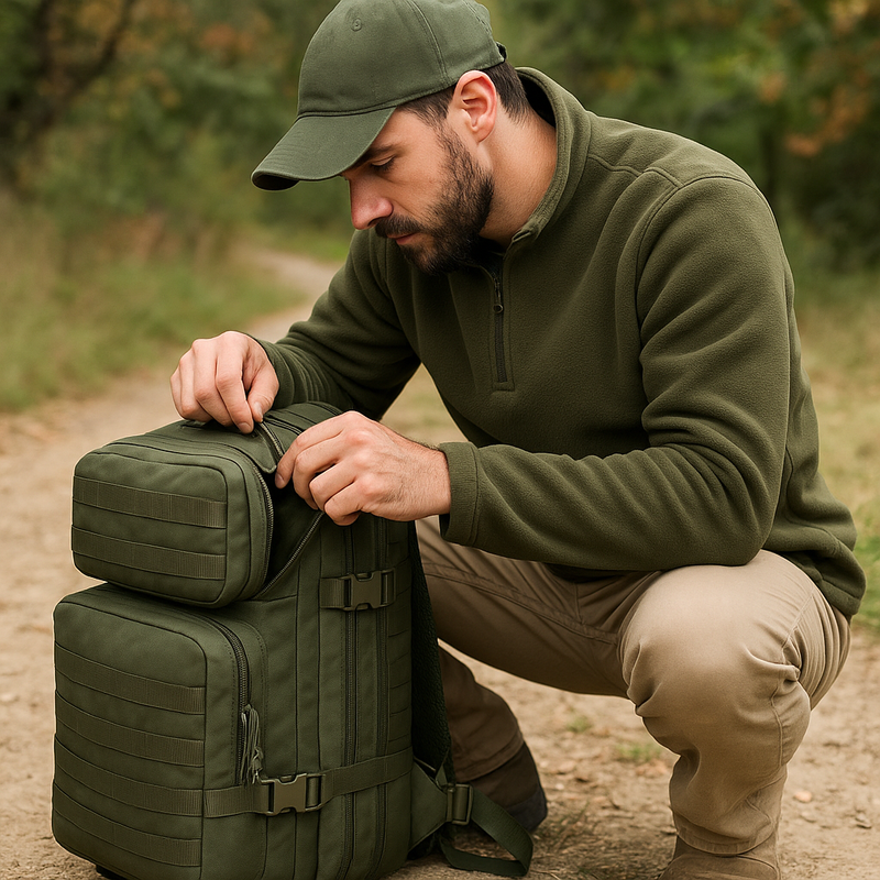 ORILOOSEN 48L Tactical Backpack – Heavy Duty Waterproof Hiking, Camping, Hunting & Climbing Pack