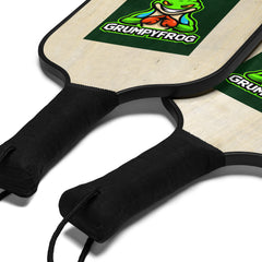 Grumpyfrog Pickleball Paddle Set – 2 Paddles, Balls & Carry Bag for Outdoor Play
