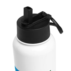 Grumpyfrog Stainless Steel Water Bottle – 32oz Insulated with Straw Lid