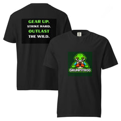 Unisex Garment-Dyed Heavyweight T-Shirt – Gear Up. Strike Hard. Outlast the Wild