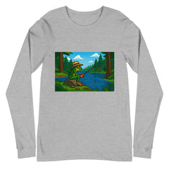 Grumpyfrog Holdings Unisex Long Sleeve Tee – Classic Crew Neck Cotton Shirt, Casual & Versatile
