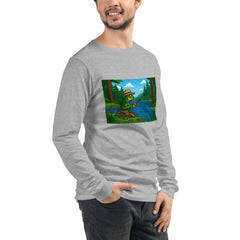 Grumpyfrog Holdings Unisex Long Sleeve Tee – Classic Crew Neck Cotton Shirt, Casual & Versatile