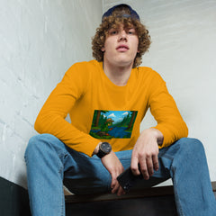 Grumpyfrog Holdings Unisex Long Sleeve Tee – Classic Crew Neck Cotton Shirt, Casual & Versatile