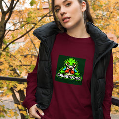 Grumpyfrog Holdings Unisex Long Sleeve Tee – Soft Cotton, Classic Fit, Everyday Essential