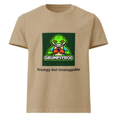 Grumpyfrog Oversized T-Shirt – Heavyweight 100% Cotton Streetwear Tee, Relaxed Fit