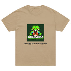 Grumpyfrog Oversized T-Shirt – Heavyweight 100% Cotton Streetwear Tee, Relaxed Fit