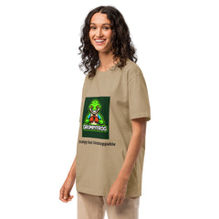 Grumpyfrog Oversized T-Shirt – Heavyweight 100% Cotton Streetwear Tee, Relaxed Fit
