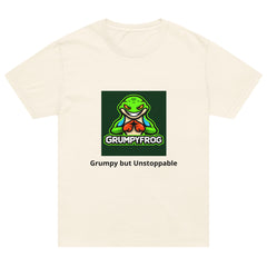 Grumpyfrog Oversized T-Shirt – Heavyweight 100% Cotton Streetwear Tee, Relaxed Fit