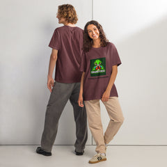 Grumpyfrog Oversized T-Shirt – Heavyweight 100% Cotton Streetwear Tee, Relaxed Fit