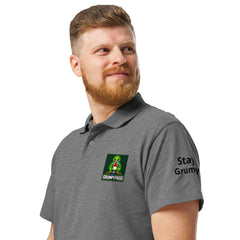 Premium Pique Polo Shirt with Grumpyfrog Logo – Classic Fit for Everyday Style
