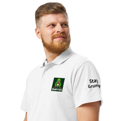 Premium Pique Polo Shirt with Grumpyfrog Logo – Classic Fit for Everyday Style