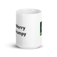 Grumpyfrog White Glossy Mug – Durable Ceramic Coffee Cup, Dishwasher & Microwave Safe